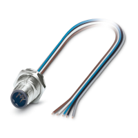 SACC-DSI-MSB-5CON-PG9/ 0,5 SCO Device connector rear mounting