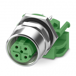 SACC-DSIV-M12FSD-4CON-L180 ST X Device connector rear mounting