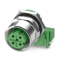 SACC-DSIV-M12FSD-4CON-L90 ST X Device connector rear mounting