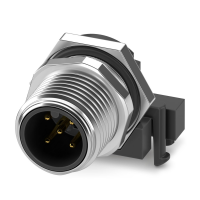 SACC-DSIV-M12MS-5CON-L90 SH ST X Device connector rear mounting