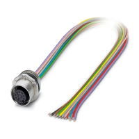 SACC-E-FS-12CON-M16/3,0 SCO Device connector front mounting
