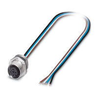 SACC-E-FS-4CON-M16/2,0 SCO Device connector front mounting