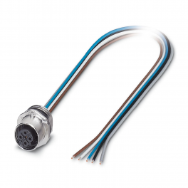 SACC-E-FSB-5P-M16/0,5 SCO VE10 Device connector front mounting
