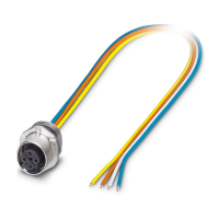 SACC-E-FSD-4P-M16/0,5 SCO VE10 Device connector front mounting