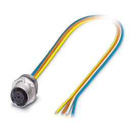 SACC-E-FSD-4P-M16/0,5 SCO VE10 Device connector front mounting