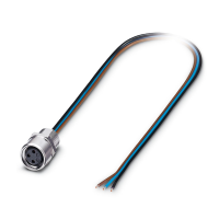 SACC-E-M 8FS-3CON-M8/3,0 Device connector front mounting