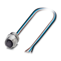 SACC-E-M12FS-4CON-PG9/2,0 Device connector front mounting