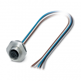 SACC-E-M12FSB-5CON-M20/0,5 VA Device connector front mounting