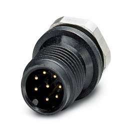 SACC-E-M12MS-8CON-M12 PSCUP Device connector front mounting