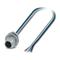 SACC-E-MS-4CON-M16/0,5 PP Device connector front mounting