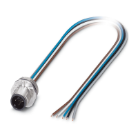 SACC-E-MS-5CON-M16/2,0 SCO Device connector front mounting