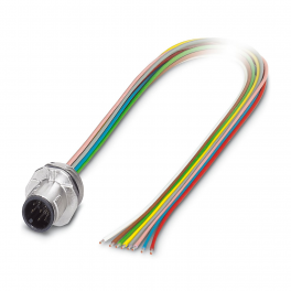 SACC-E-MS-8CON-M16/0,5 SCO Device connector front mounting