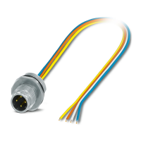 SACC-E-MSD-4CON-M16/0,5 PP Device connector front mounting
