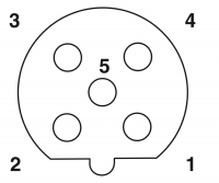 SACC-EC-FSB-2CON-M16/0,18 SCO Device connector front mounting
