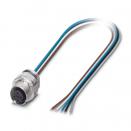 SACC-EC-FSB-5CON-M16/0,5 SCO Device connector front mounting