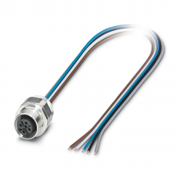 SACC-EC-M12FS-5CON-PG 9/0,5 VA Device connector front mounting
