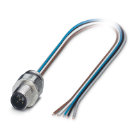 SACC-EC-M12MS-5CON-PG9/1,5 Device connector front mounting
