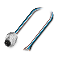 SACC-EC-MS-4CON-M16/0,5 SCOX Device connector front mounting