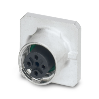 SACC-SQ-M12FS-4CON-20-L180 Device connector front mounting