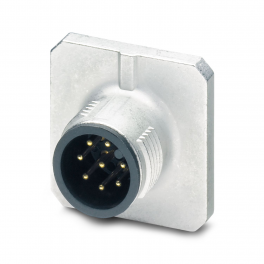 SACC-SQ-M12MS-8CON-20-L180 Device connector front mounting
