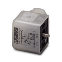 SACC-V-3CON-PG9/A-1L-SV 24V Valve connector