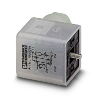 SACC-V-3CON-PG9/A-GVL 12/24 Valve connector