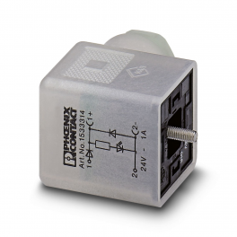 SACC-V-3CON-PG9/A-PFL 12/24 Valve connector