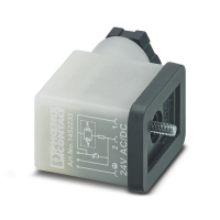 SACC-VB-3CON-M16/B-1L-SV 230V Valve connector