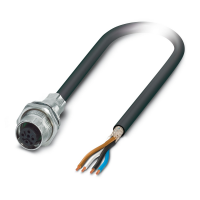 SACCBP-FS-4CON-M16/10,0-PUR SCO Device connector rear mounting