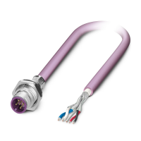SACCBP-M12MS-5CON-M16/0,5-920 Device connector rear mounting