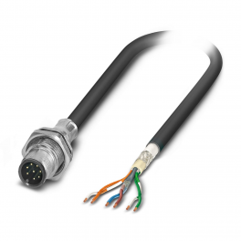SACCBP-M12MS-6CON-M16/5,0-970 Device connector rear mounting