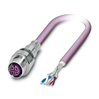 SACCEC-M12FSB-5CON-M16/10,0-920 Device connector front mounting