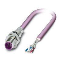 SACCEC-M12MS-5CON-M16/ 5,0-920X Device connector front mounting