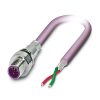 SACCEC-M12MSB-2CON-M16/5,0-910 Device connector front mounting