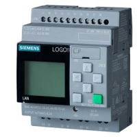 Siemens 6ED1 052-1CC08-0BA1 LOGO! 24CE Logic Module, 8DI (4AI/U)/4DO, 24V DC