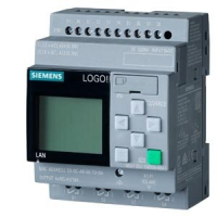 Siemens 6ED1 052-1MD08-0BA1 LOGO! 12/24RCE Logic Module, 8DI (4AI/U)/4RO, 12–24V DC
