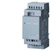 Siemens 6ED1 055-1HB00-0BA2 LOGO! 8 Digital I/O Module DM8 24R, 4DI/4RO, 24V DC