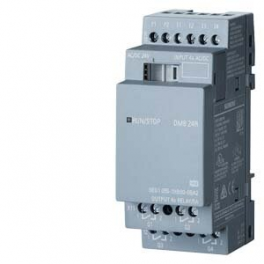 Siemens 6ED1 055-1HB00-0BA2 LOGO! 8 Digital I/O Module DM8 24R, 4DI/4RO, 24V DC