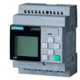 Siemens LOGO! 230RCE Logic Module with Display, 8 DI / 4 DO, 115/230V AC