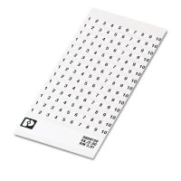 SK  3,81/2,8:FORTL.ZAHLEN 61-70 Marker for terminal blocks