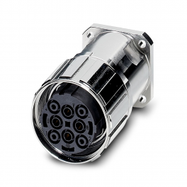 SM-5ES1N8AY000 Device connector front mounting with knurled nut