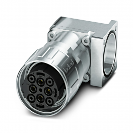 SM-7ES1N8AYW00S Device connector front mounting with knurled nut