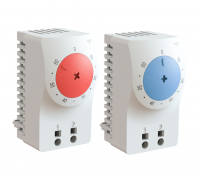 Mažas mechaninis termostatas šildymo sistemoms, tipo KTO 111, nuo -10 iki +50 °C, 1NC; IP20; sertifikatai: CE, UL, VDE, EAC (atitinka 01142.0-00)