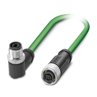 SPE-T1-M12MR/10,0-99B/M12FS Network cable