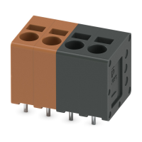 SPT 2,5/ 4-V-5,0 MC BN/BK PCB terminal block