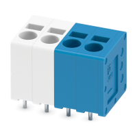 SPT 2,5/ 4-V-5,0 MC WH/BU PCB terminal block
