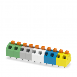SPTAF 1/10-5,0-EL MC:GN-YE PCB terminal block