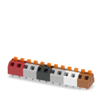 SPTAF 1/12-5,0-EL MC:RD-BN PCB terminal block
