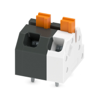 SPTAF 1/ 2-5,0-EL MC BK/WH PCB terminal block