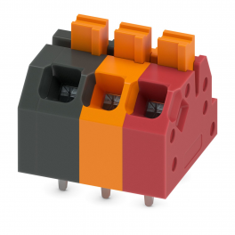 SPTAF 1/ 3-3,5-EL MC:BK,OG,RD PCB terminal block